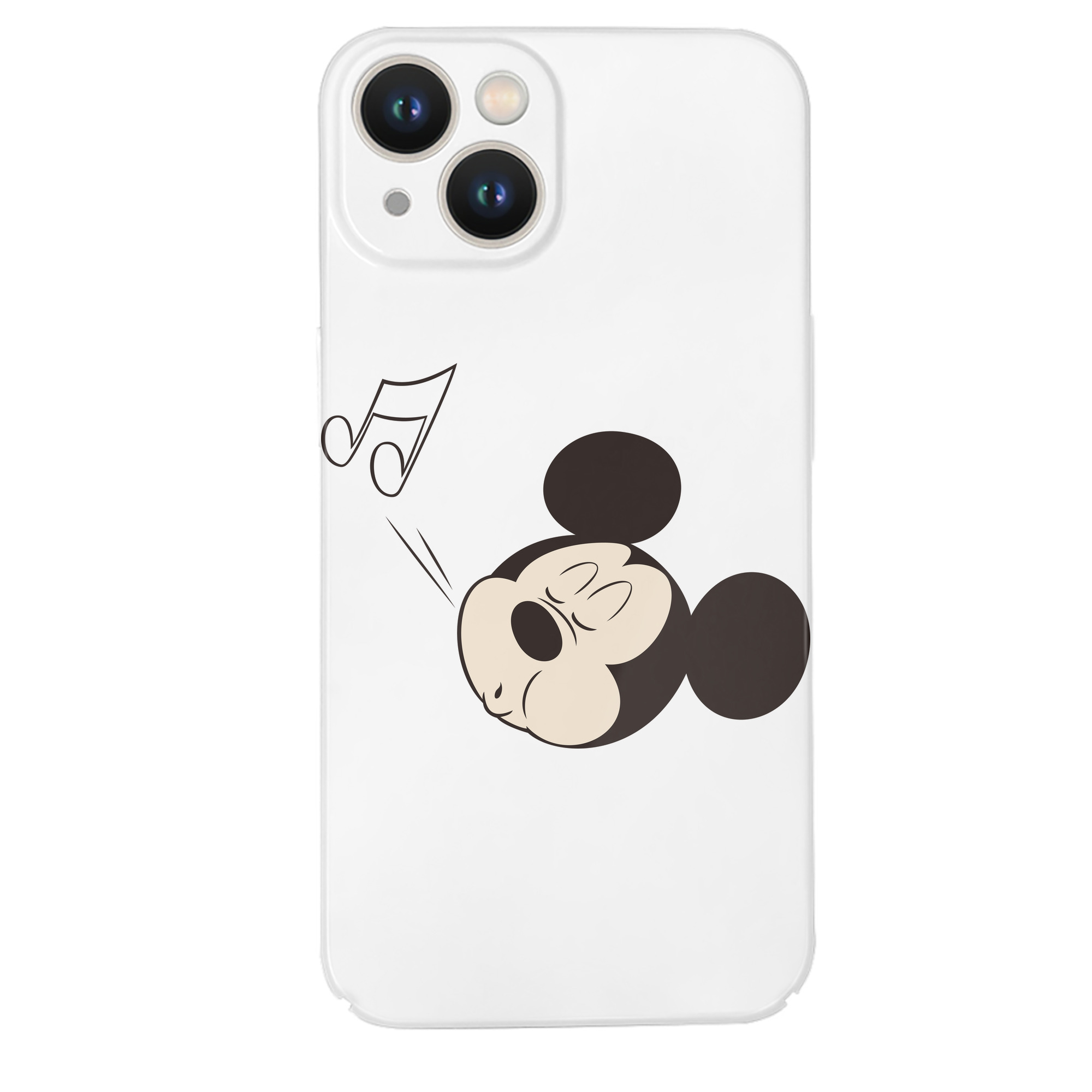 （画像用） ミッキーマウス Mickey Mouse 【iPhone 14シリーズ対応】ハードケース